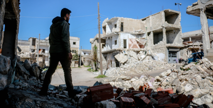 Erzurumlular savaşın ortasında kaldı!