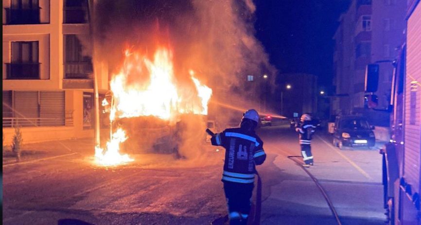 Alev topuna döndü - TIKLA İZLE