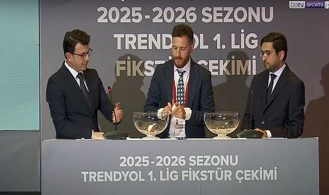 Trendyol 1. Lig fikstürü çekildi